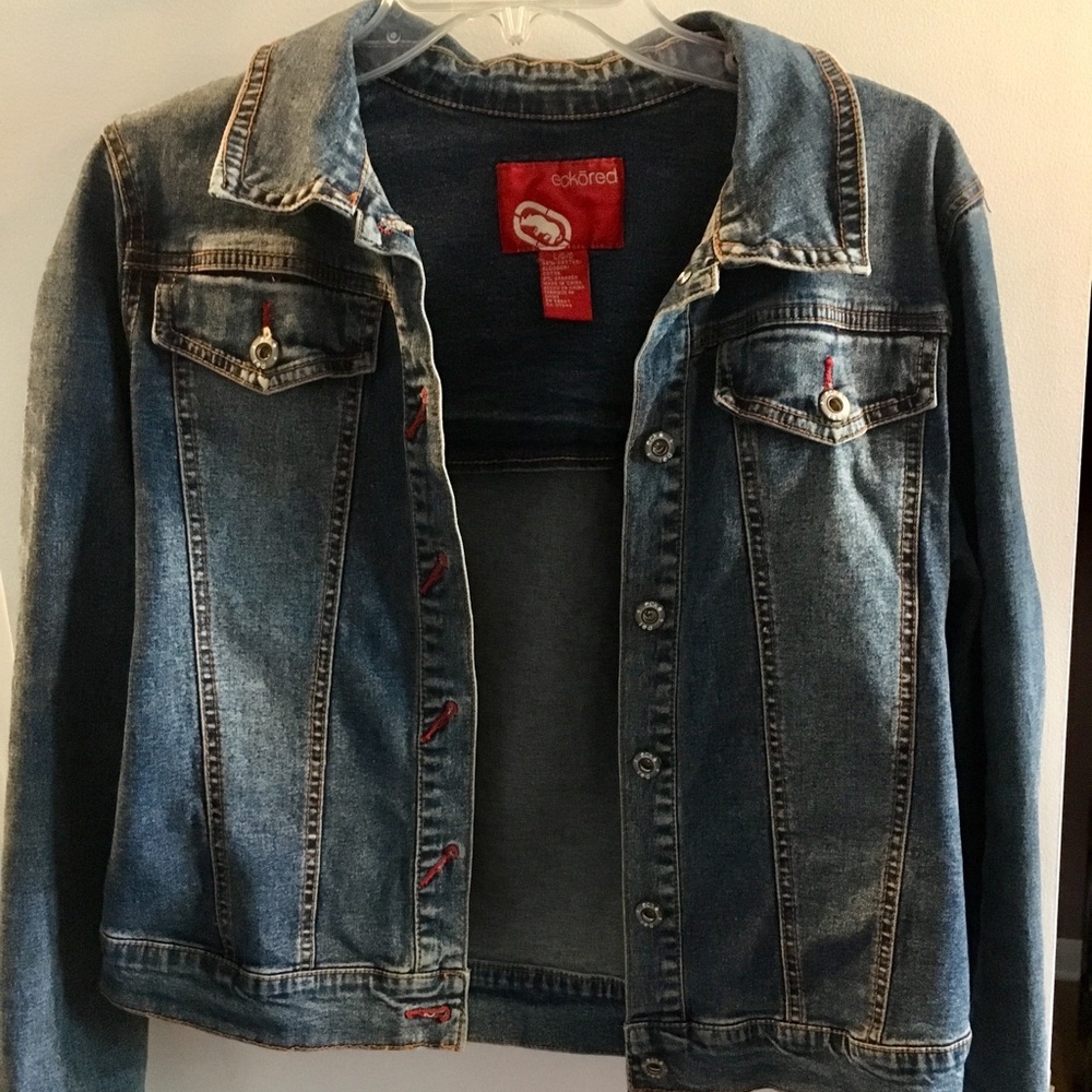 Eckored Medium wash Blue jean jacket